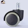 5 Pieces Office Chair Wheels Casters 2" 50KG 360 Degree Mute Swivel Castor Furniture Feet Replacement Wheel Silent Rubber Roller