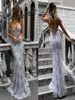 cosy dress latest party cocktail prom vneck backless women sexy spaghetti strap sleeveless sequined maxi vestido8848734