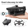 Drones Drone 4k HD WideAngle Dual Camera 1080P WIFI Visual Positioning Height Keep Rc Drone Follow Me Quadcopter Drones Toys