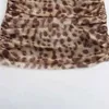 Serbatoi da donna camis traf leoparda stampati cror top womens sheer spalla a spalla top top womens femminile a pianta senza maniche.