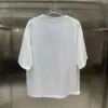 Projektant Luksusowe Celins Klasyczne drukowane krótka koszulka damska damska styl 2024 Summer Nowy luźny wygodny top