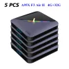 Box 5pcs Lot A95x F3 Air II TV Box Android 11 Amlogic S905W2 4GB 64GB RGB Light 5G WiFi 4K HDR Smart TV BT5.0 YouTube Set Top Box Set Top Box