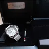 Orologi orologi di lusso di Luxury Orologio per Mens Mechanical Automatic Sapphire Mirror 44mm 13mm Cowhide Watchband Sport Orfacciali da polso S6RV