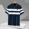 Designer polo shirt Men's Basic Business Polos Designer T-shirt Fashion French Brand Men's T-shirt Embroidered Arm Badge Letter Emblem Polo Shirt Short Sleeve