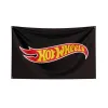 Hot Wheels Car Flag Polyester Digital Printing Racing Banner