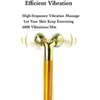 Face Massager Multi-Function Beauty Care Device 24K Ansiktsmassage Stick Roller 3D Golden Energy Bar vibrerar för verktyg 240410