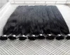 100g 1626inch 1 Jet Schwarzer Keratin Prebonded Nagel U Tipp Haarverlängerungen Seiden gerade brasilianische indische peruanische Remy vorgebunden H5937545