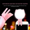 Tragbares Füllung Light Mobiltelefon Blitze Selfie Leuchten LED Video Licht Kamera Licht Süßes Panel Lampe Fotografie Zoom Beleuchtung