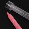 Long Pole Stripe Cylindrical Candle Mold Transparent Acrylic Plastic Candles Mould Handmade for Aromatherapy DIY Craft Tools