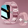 Horloges smart horloge compatibel met armband hartslagmeting hoge kwaliteit stappen meter armband fitness tracker hightech