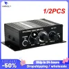 Wzmacniacz 1/2pcs 12V Wzmacniacz audio Mini 400W HiFi Digital Stereo Audio Amplifier FM Amplifificador w AMP Car Home Radio Theatre