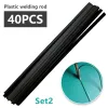 40pcs pręty spawalnicze 200 mm ABS/PP/PVC/PE Plastikowe spawanie Piżące narzędzia lutownicze