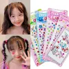 1 plaat Acryl Crystal Stickers Decal Mobiele PC Diamant Rhinestone Zelfklevende plakboekstickers voor kinderen Kids Toys