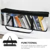 Capes de baseball Carrier Hat de rangement de chapeau empilable Pouche du chapeau d'organisateur CD Books Clear Window Sac Holder