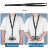 Drones verlengen lanyard voor dji avata / fpv externe controller 2 vrij je handen antidrop nekriem met haakdrone -accessoires