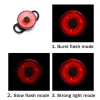 light multiple lighting modes battery type LED light flashing taillight MTB Road bike lamp Bike Accessories