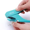 Fotografering T svamphål Punch Paper Cutter Tool Diy Looseleaf Scrapbook Hole Puncher School Office Binding Stationery