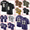 Derrick Henry Odell Beckham Jr 8 Lamar Jackson Football Jersey Zay Flowers Rashod Justin Tucker Marlon Humphrey JK Dobbins Mark Andrews Hamilton Roquan Smith