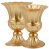 Vasos 2pcs grave portador de flores do jardim Flowerpot delicado vaso de urna de recipiente de cemitério