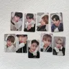 9pcs/set kpop zerobaseone finger ponto de fusão 2rd MS PhotoCards ZB1 Zhanghao Ricky Guwook Cartões Lomo Cartões selfie Postcards Fãs de fãs presentes