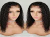 Peruca frontal de renda 180 Densidade Cabelo encaracolado Pelo cabelo preso de cabelos virgens de cabelos virgens com cabelos com cabelos de bebê 18 polegadas 180DE7531493