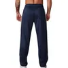 Pantalon pour hommes Street Style Sport en ajustement en vrac avec une bande de taille élastique Détail pour l'entraînement au gymnase confortable
