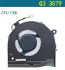 Wymiana podkładek Nowy laptop CPU GPU Cooler Cooler dla Dell Ins G3 3579 CN0TJHF2 CN0GWMFV DFS551205ML0T FKB7 DC28000KUF0