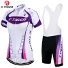 X-Tiger Pro Women Summer Cycling Conjunto de ciclismo de corrida de bicicleta rápida Roupas de bicicleta de bicicleta de bicicleta de bicicleta de montanha respirável