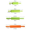 Non-stick plasthandtag stift bakverk degmjöl rullen silikon rullande stift kök bakmatlagningsverktyg julrullande stift