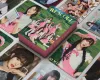 55pcs/set kpop ive lomo karten Neues Album I Mine Photocards HD Print Card Poster Sticker Girl Group Fans Geschenke Sammlung