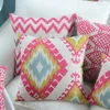 Pillow Wholesales Linen Cover Pink Grey Nordico Geometric Style Home Decorative Case 45x45cm/30x50cm