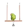 Bird Toy Wood Hanging Parrot Toy Healthy Bite Tuggning med Pecking Bird Pet Toy Söt Pet Bird Product Aves Vogel Speelgoed