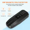 5 LED EMF Meter Magnetic Field Detector Ghost Hunting Paranormal Equipment Tester Counter for Office Outdoor