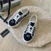 Luxurys Espadrille Men Femmes d'été Tennis Sneaker Channel New Style Preppy Canvas Casual Shoes Designer Track Outdoor Flat Run Shoe Travel Randonnée Mobile Trainer Walk