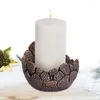 Candle Holders Egg Stands Tealight Holder For Centerpiece Ornaments Eggshell-Shape Resin Figurines