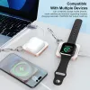 Apple Watchの充電器充電器アダプター9 8 7/iPhone 15 14ポータブルトラベルワイヤレス充電器付き充電器充電器