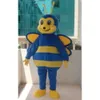 Costumes de mascotte mousse gras abeille dessin animé en peluche de Noël fantaisie Halloween Mascot Costume