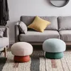 Living Room Sofa Stool Bedroom Makeup Chair Mobile Round Seat Home Furniture Porch Shoe Changing Stool Nordic Chair For Leisure