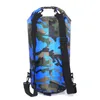 20L / 30L CAMOUFLAGE ARRÉPERSIR EXTAFE RAFTAGE PORTABLE PLIVE RIVIÈRE SACLE PVC PVC SAC SAC DRÉ