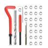 30pcs metryczne naprawa gwintu Zestaw M3 M4 M7 M9 M11 CAR PRO Tool M11*1.5 Śruba samochodowa Przywódowanie Uszkodzone narzędzia do naprawy gwint