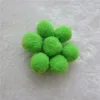 New 100pcs 1.5 size Soft mix color pompom Fluffy Plush cloth Craft DIY Soft ball fur ball home decorate Sewing Supplies