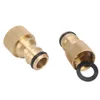 Brass M18 M22 Feme Feme Minpple Connecteur Amélioration des tuyaux de plombe