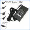 Adaptateur AC adaptateur 19.5V 6.7a 130W Charger d'ordinateur portable pour Dell Lnspiron 15 5576 5577 7557 7559 7566 7567 17R N7110 XPS GEN 2 PA4E P60F002