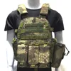 Airsoft Military Tactical Vest molle Combat Assault Plate Plate Breger Tactical Gile avec 3 pochettes Gire de chasse Airsoft Combat Gear