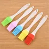 1PC Brosse en silicone à haute température Blaking Bragée Brosse de boulangerie BBQ BBQ Basting Silicone Brush PP