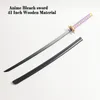 41/29 cala długość Bleach Bleach Miecz drewniany materiał Toshiro Hitsugaya Katanas Cosplay Props 1: 1 Redukcja