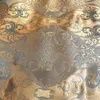 Jacquard satijn dekbedovertrekbed Euro beddengoed set voor dubbele home textiel luxe kussenslopen slaapkamer dekbed 230x260 geen blad 240329