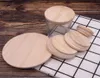 Wooden Mason Jar Lids 8 Sizes Environmental Reusable Wood Bottle Caps With Silicone Ring Glass Bottle Sealing Cover Dust Cover 2776418819