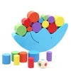 Moon Balance Building Early Education For Children Balance Folding Music Training Game Annat utbildningsleksak Troig Troy Toy