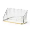 Opbergboxen Desktop Cosmetics Lipsticks Organizer Space Saving Waterproof make -updoos Diverided Holders voor lade dressoir badkamer